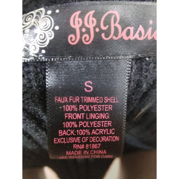 JJBasics Womens Faux Fur Vest Slim Fit - Picture 5 of 5